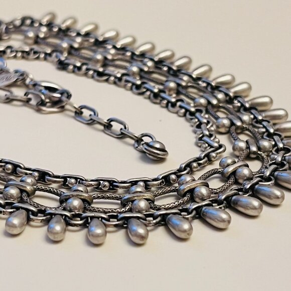 Myka Designs Vancouver Ornate Triple Strand Choker - Picture 3 of 7